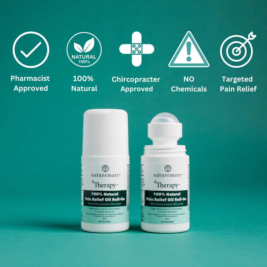 Naturemary +Therapy natural pain relief roll-on Canada